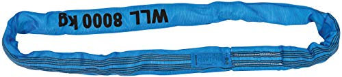 PETEX Rundschlinge, WLL Tragkraft: 8000 kg, Länge 3 m, Umfang 6 m, nach DIN EN 1492-2, Blau
