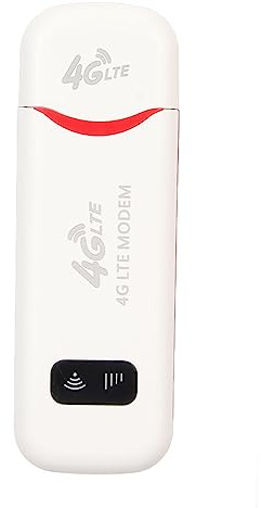 Pomya 4G LTE USB Modem Dongle with SIM Card Slot, Mobile Network Hotspot Router 300Mbps High Speed, 10 Users Sharing for Phone PC Laptop Tablet