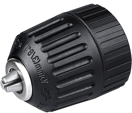 Bestgle Keyless Drill Chuck Adapter, 0.8–10mm Capacity 3/8-24UNF Thread Quick Change Conversion Chuck for Driver Bits & Power Tools