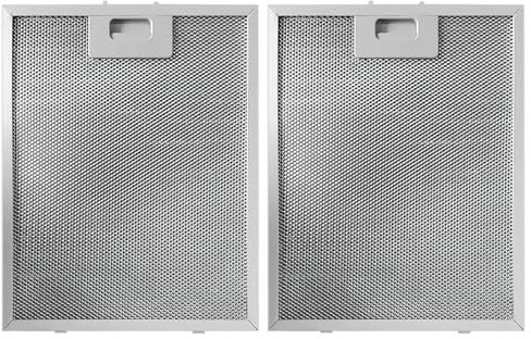 Filtro de Grasas Para Campana Extractora,Pack De 2 Filtros Para Campana De Cocina | Malla De Reemplazo De Aluminio 5 Capas Para De Extracción En Cocinas Domésticas Y Restaurantes