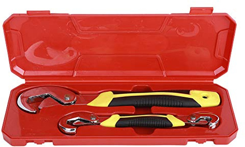 Juego de llaves universales autoajustables, llave multifuncional ajustable, herramienta de reparación industrial con cromado para fontanería, carpintería, maquinaria, trabajos de