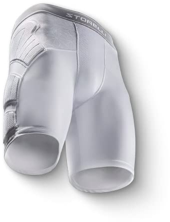 Storelli Unisex BodyShield-Aufprallschutz-gepolsterte Shorts | Wattierte Fußball-gepolsterte Kompressionshose | Verbesserter Schutz des Unterkörpers |