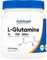 Nutricost L-Glutamina en Polvo (500 Gramos) Sin Sabor - Sin Gluten, No OGM, 100 Porciones