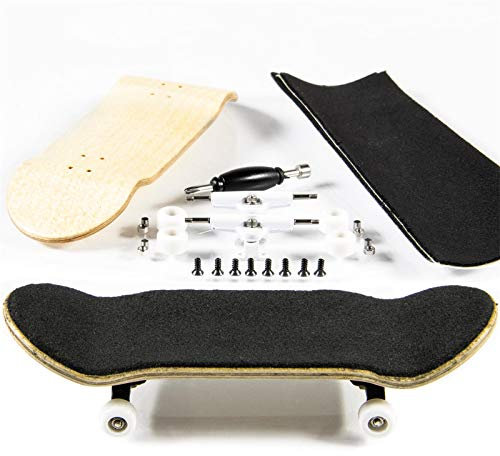 PhoneNatic Finger-Skateboard Bauset in Hellbraun (Design 2)