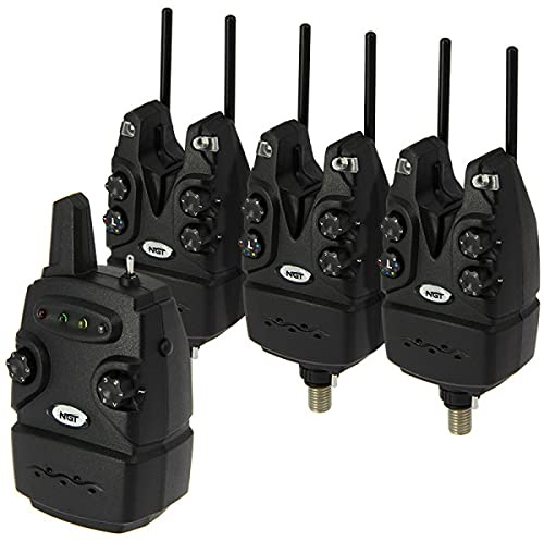 NGT Dynamic Alarm Set, 3 Bissanzeiger + Receiver in Case, Range 150m | Bissanzeiger