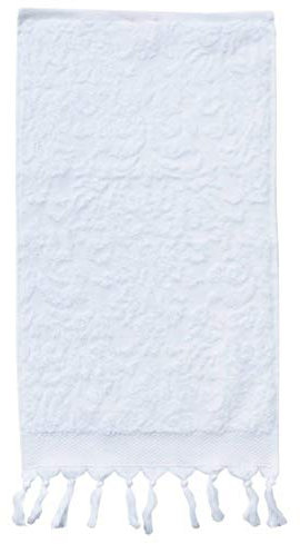 done. Provence Ornaments Frottierserie in 4 Farben Gästehandtuch (30 cm x 50 cm, weiß)