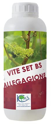 VITE SET BS ALLEGAGIONE flacone da 1 kg - Concime a base di microelementi Boro e Zinco. Effetto sinergico utile ad una fioritura omogenea e ad una buona allegagione.