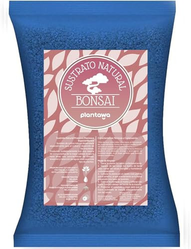 PLANTAWA Sustrato Premium Natural para Bonsai 5 litros, Abono para Flores