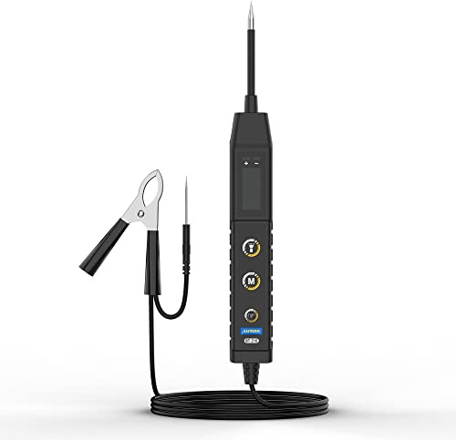 Power Circuit Probe Kit, 12V 24V Elektrisches System Werkzeug, AUTOOL BT210 AC DC Digital Voltage Short Finder, Auto Sicherungs Relais Tester, 9-30V Kfz Schaltkreis Tester