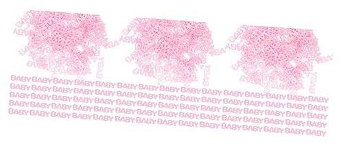 Abaodam 600pièces Confettis De Fête Décoration Shower Forme De Lettres Pour Anniversaire Et Événements Spéciaux Accessoire Festif Pratique Et Léger