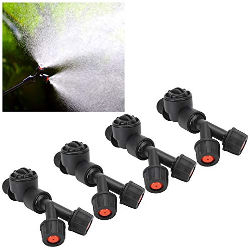 4Pcs Garden Hose Nozzle, Dual Nozzle Drip‑Proof Accessory for Agricultural Electric Knapsack Sprayer Nozzles, G3/8 Hose Pipe Spray Gun, Spray Nozzle Set, Sprayer Replacement Sprayer Nozzles