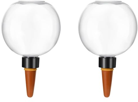 Kquepo Boules d'irrigation automatique des plantes, arrosage automatique des plantes, en plastique, ampoules d'irrigation goutte à goutte pour les plantes d'intérieur