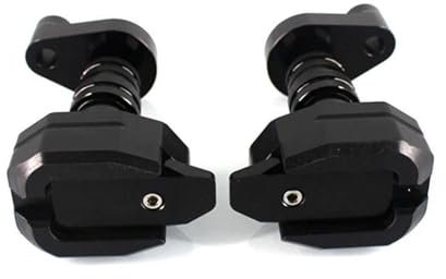 SVTSTRQE Motorradrahmen Für Z1000SX (2011–2016) Sturzpads Motorrad Sturzschutz(Schwarz)