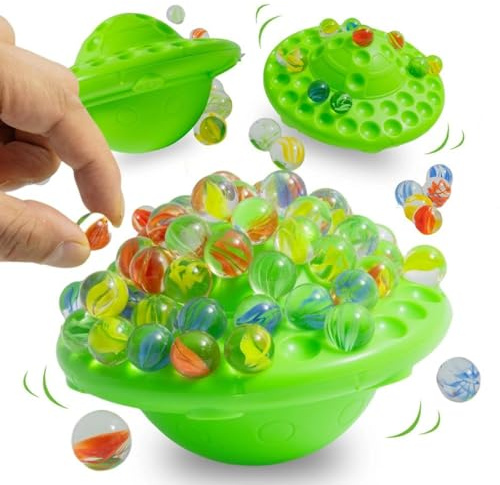 txuzong Logikspiel mit 60 Kugeln, Balancespiel für 1-4 Spieler|Geschicklichkeitsspiel&Gesellschaftsspiel für Kinder und Erwachsene | Lernspielzeug, Partyspiele Jungen