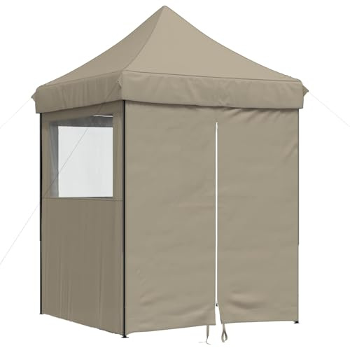 Qnhdfrt Gazebo Pieghevole 2x2 m da Giardino con Sacca per Eventi Talpa | Padiglione salvaspazio regolabile in altezza per mercatini all-aperto e feste in terrazza o cortile.