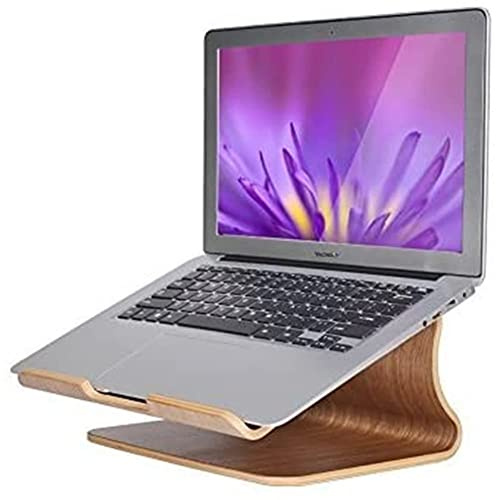 SAMDI Elegant Wooden Desktop Holder Heat Release For Laptop Notebook Macbook Air Macbook Pro Cooling Stand