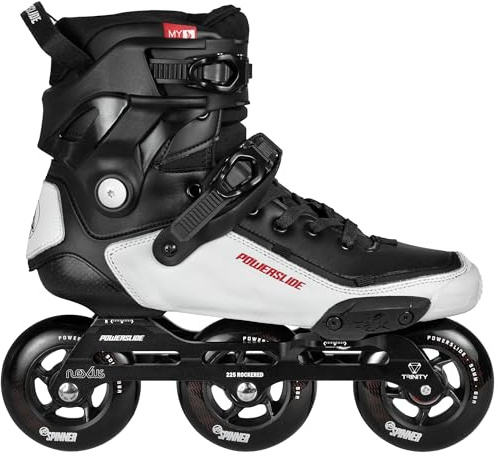 Powerslide Inline Skate Tau 90, für Urban, Freestyle und Fitness, für Damen und Herren