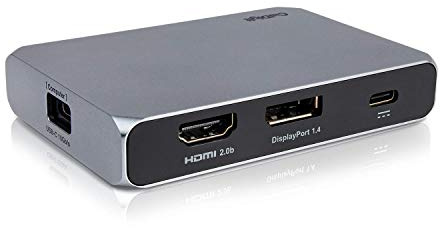 CalDigit USB-C Gen2 10Gb/s SOHO Dock - Up to 4K 60Hz, HDMI 2.0b, HDR, DisplayPort 1.4