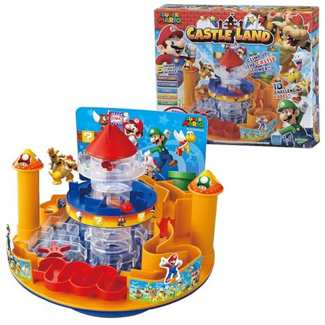 EPOCH Games - 7378 Super Mario Castle Land - Party Game Geschicklichkeitsspiel