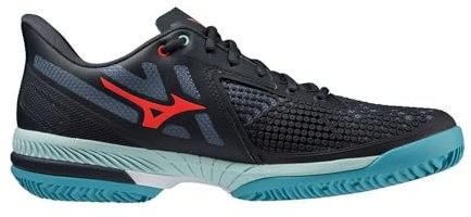 Mizuno Wave Exceed Tour 5 CC Tennis Tennissko för Män Blå Ljusblå 40 EU