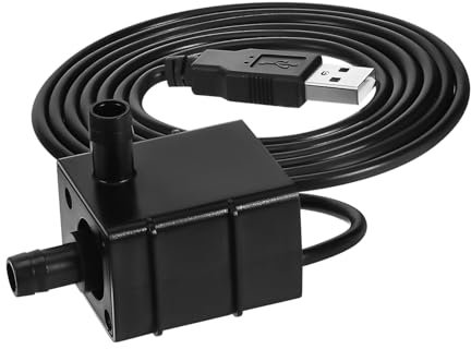 Happyyami Mini Usb Tauchpumpe Für Aquarien Und Wasserspiele Kompakte Wasserpumpe Mit Starkem Installieren Für Katzenbrunnen Und Fischbehälter