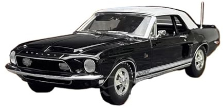ZHRDWE Copie Fidèle l'Origine Modèle Voiture Alliage Moulé sous Pression Grande Échelle 1:18 Shelby GT500 1968 Cadeaux pour Collectionneurs Maquette Voiture