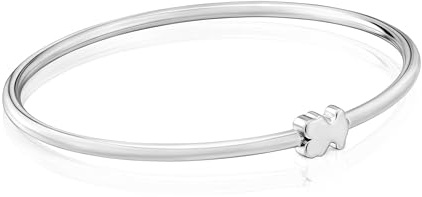 TOUS Pulsera Esclava para Mujer de Plata de Primera Ley Motivo Oso, Colección Sweet Dolls