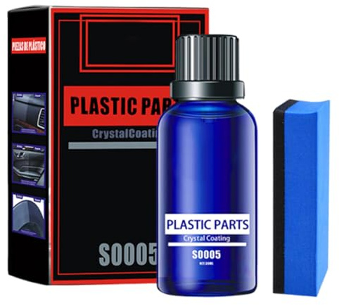 Generisch Detergente per cruscotto | 30 ml di lucidatura e rimozione delle macchie, con e sigillante per auto, per rivestimento di vernice, sedili, braccioli, copricerchi, veicoli,