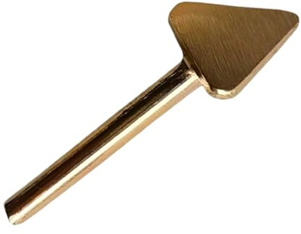 Punte Per Saldatura A Stagno - Componenti Per Saldatore In Rame Dalla Forma Triangolare - Punta Di Ricambio Per Testa Del Ferro Da Saldatura,Per Utilizzo in Progetti di Elettronica Auto, Officina e Ga