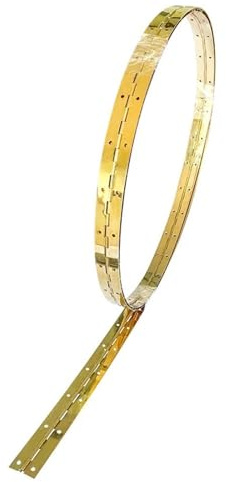 Charnières piano à usage intensif, Pack de 2 charnières piano inox 201 1.8m-3.5m multicolore for meuble armoire boîte(1.8m Gold)