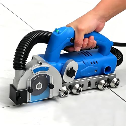 Elektrisk Fogborttagningsmaskin, Professionell Kakelfogborttagningsmaskin Med 9000 Rpm Och Diamantblad För Rengöring Av Fog Mellan Kakel Och Golv DIY Omfogning