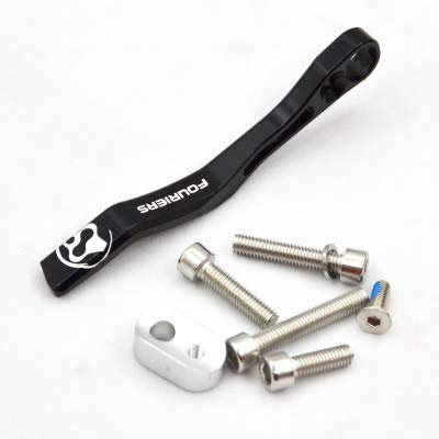 Fouriers Alloy Chain Catcher Drop Keeper Circle Ring Or Oval Ring for Road Bike Racing 39t ~ 53t 34t ~ 50t Super Light 5.5g Black