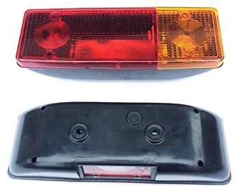 2x Heckleuchte Anhänger Traktor LKW Rückleuchte 285x100x60 Rücklicht 12V 24V SET