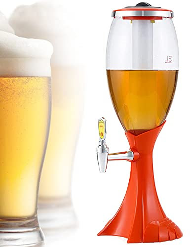Girafe à Bière, Tireuse à Bière Distributeur de Boissons Parfaite pour les Fêtes et Gameday, Accessoires de Bar à Domicile