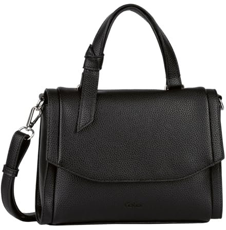 Gabor bags Laci Damen Überschlagtasche Umhängetasche Klein Schwarz