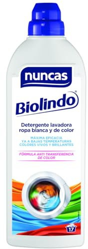 Nuncas Biolindo - Detergente para Prendas Blancas y de Color - 1000 ml