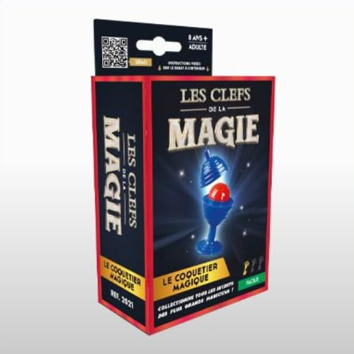 Les Clefs de la Magie Tour de Magie : Le Coquetier Magique – Disparition et Réapparition pour Enfants & Adultes – Cadeau Ludique et Éducatif – Facile à Apprendre – Collection
