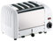 Dualit Classic 4 Slice Vario Toaster | Stainless Steel, Hand Built in The UK | Replaceable Proheat Elements | Heat Two or Four Slots, Defrost Bread, Mechanical Timer | Replaceable Parts | White, 40355
