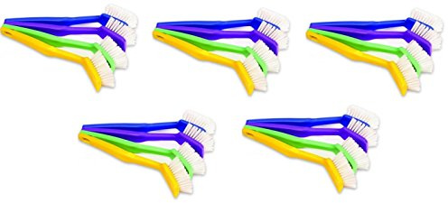5 x Set Of 4 Dish Washing-Up Brushes (20pk) - Cleaning - Assorted Colours