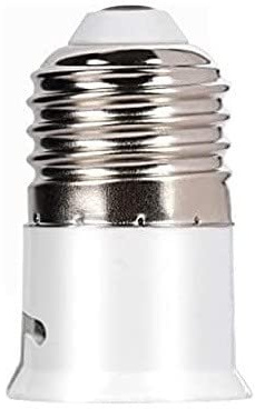 E27 to B22 Socket Converter, Ligh Bulb Socket Adapter Screw to Bayonet, Lamp Light Bulbs Holder for LED/CFL and Incandescent Bulbs