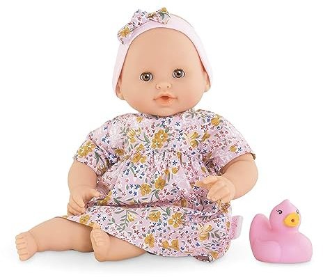 Corolle - Meine erste Babypuppe Calypso, mit Badespielzeug, 30 cm, ab 18 Monaten, 9000100680
