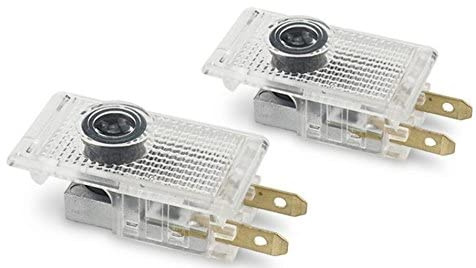 HEYCE 2PCS LED Sombra Bienvenida Iluminación la Puerta del Coche Iluminación Entrada Proyector Luz Puerta Fantasma Luz Entrada Logo Puertas Accesorios 3D Señal para Opel Insignia A B 2009-2018