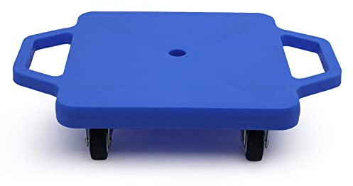 Rollbrett Balance Board Für Kinder,Kindersport ab 3 Jahren zur Förderung von Balance, Motorik & Koordination,scooter board mit Haltegriffen und Umlenkrollen