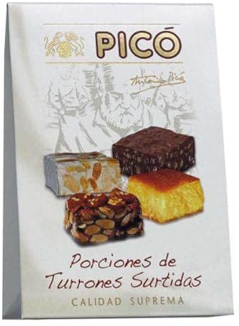 Bolsa de Porciones de Turrón de la marca Picó 300g (15 miniporciones de 20g)
