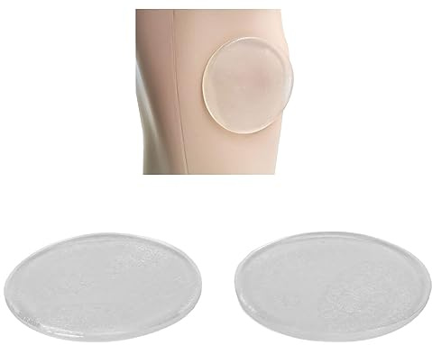 Ankle Gel Cushion Pads,2pcs Soft Gel Ankle Bone Pads for Relieve Pressure,for Figure Skating Ice Hockey Roller Skate,Ski,Hiking