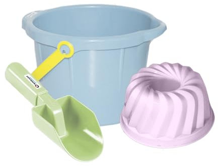 Spielstabil Sand Set 3 teilig Sandkastenspielzeug Pastell farblich Sortiert