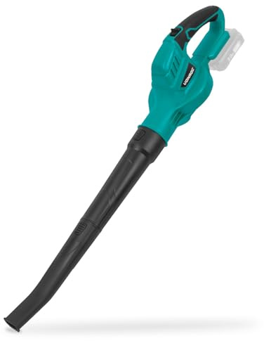 VONROC Batteridriven Lövblås 20V – Lufthastighet 180 km/h, Ergonomisk Design, Inkl. 2,0Ah Batteri & Snabbladdare