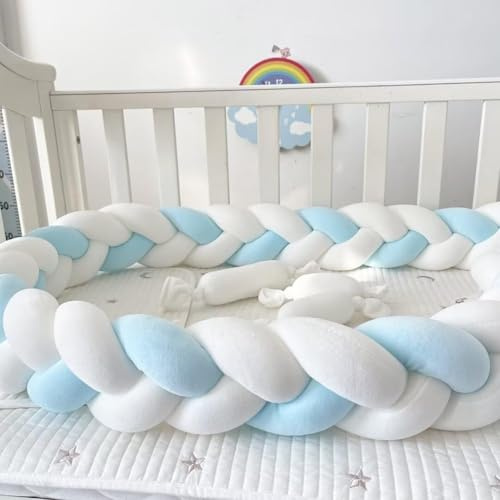 GYCF Decor Knot Pillow, Knotted Cushion, Braided Knotted Cushion, Handmade Soft Knot Pillow, Cotton Bed Set All Round Braided Protector for Room Bed,A08,1.5 m