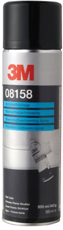 3M 8159 Steinschlagschutz-Spray mit Flacher Struktur grau (500 ml)