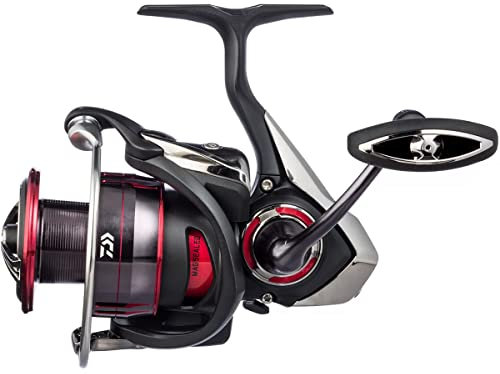 DAIWA Fuego LT Spinnrolle 6+1 5.3:1 FGLT2500D, Schwarz, Einheitsgröße